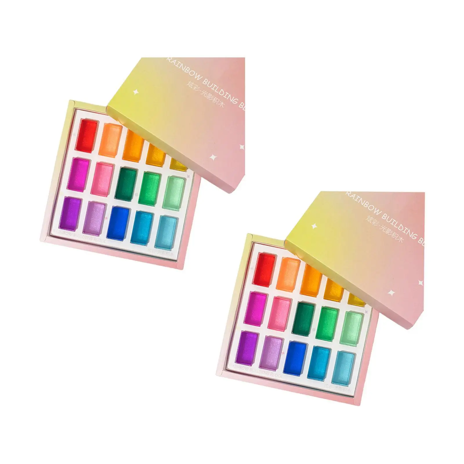 Acrylic Block Rainbow Building Blocks Building Blocks Light Shadow Stacking Toy for Girls Kids Age 3 4 5 6 Children Boys