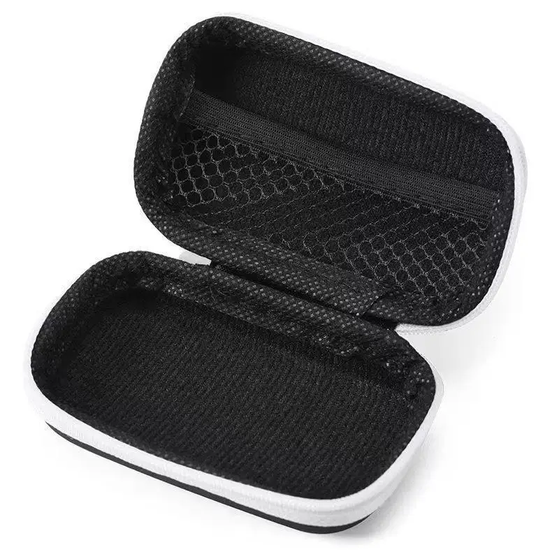 New Hard EVA Pulse Oximeter Storage Bag Carrying Case Zipper Fingertip Pulse Oximeter Bag Protective Box Strong Space