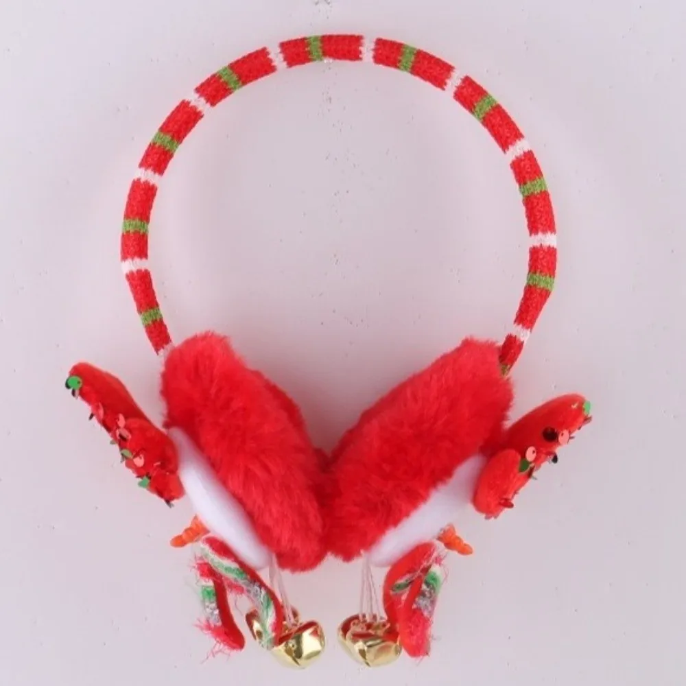 Fashion Christmas Winter Earmuffs Cartoon Soft Earmuffs Cold Protection Warm Ear Warmer Outdoor