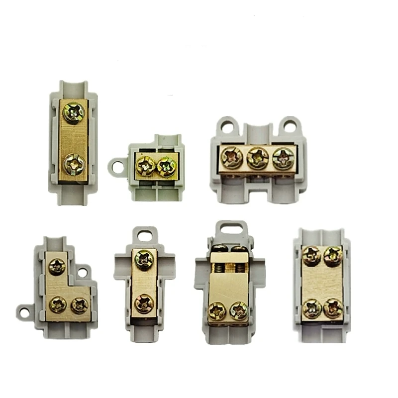 T-type High power branch terminal wire terminal Quick Junction Box Terminal Block Electric Cable CONNECTORS Splitter All copper