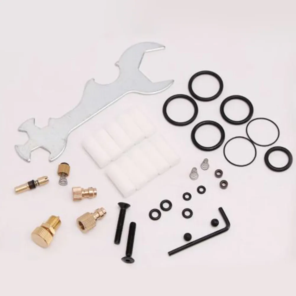 

Comprehensive 37PCS Set of High Pressure Air Pump Spare Parts with Copper Piston Bleed Screw and Filter Cotton
