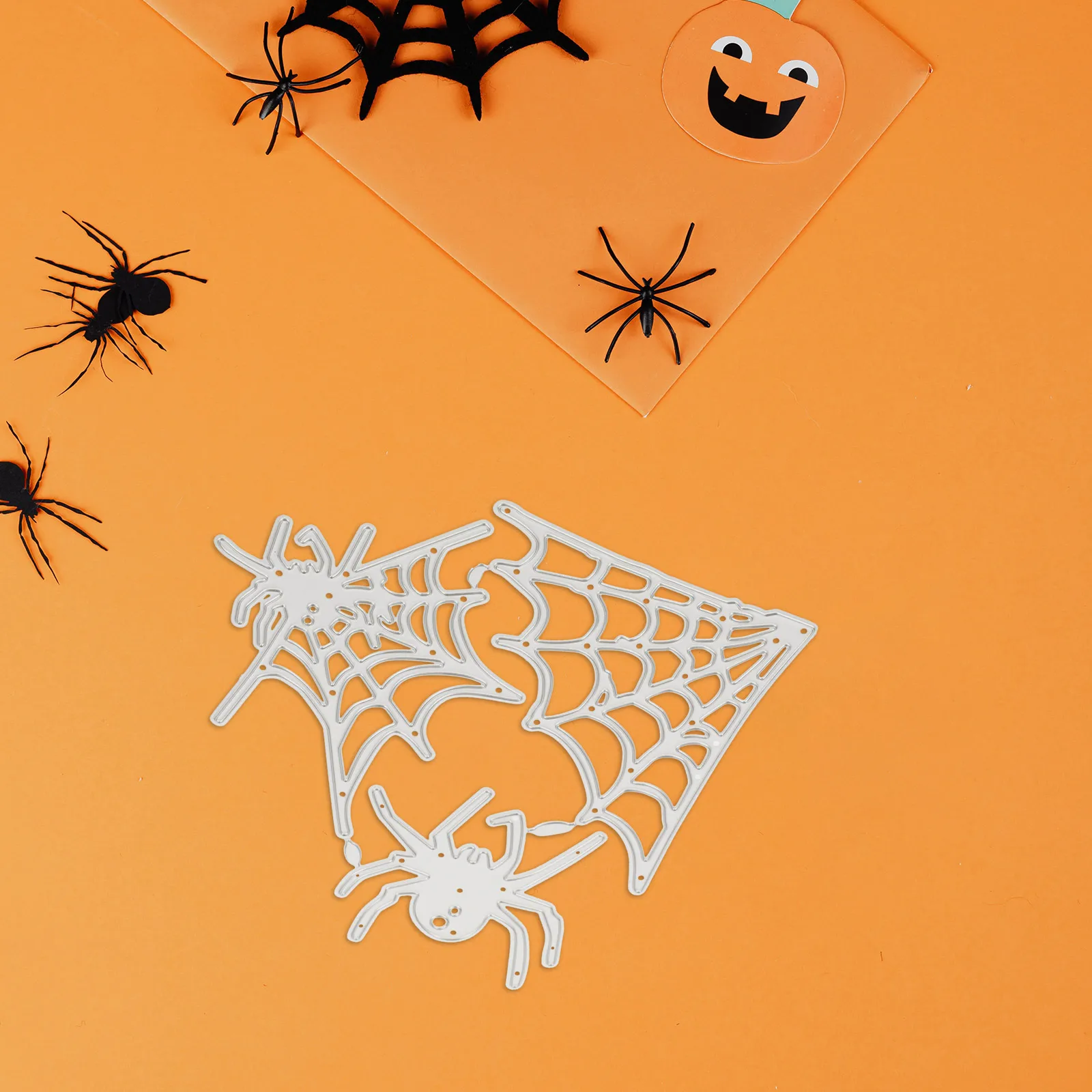 

Spider Web Cutting Die for Card Making Embossing Scrapbooking Reusable Metal Stencils DIY Crafts Tool Fence Decor
