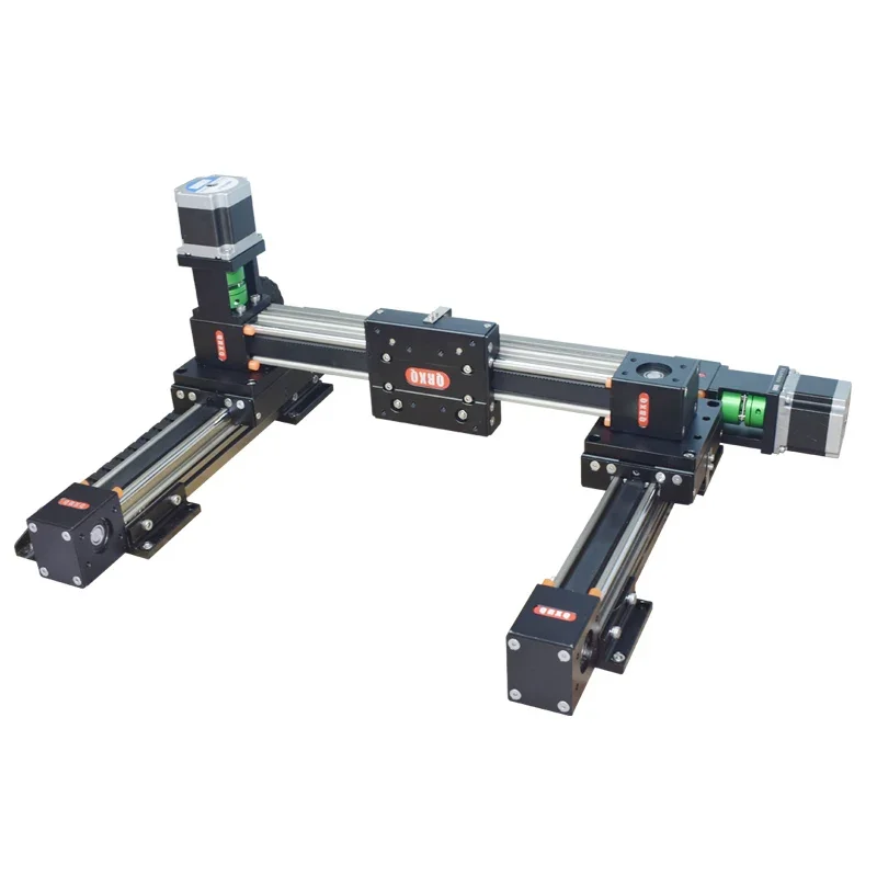 Sistem Rel Gerak Linear Bertenaga Sabuk Kecepatan Tinggi RXP-45, Slider Ringan, Aktuator Linear Stage