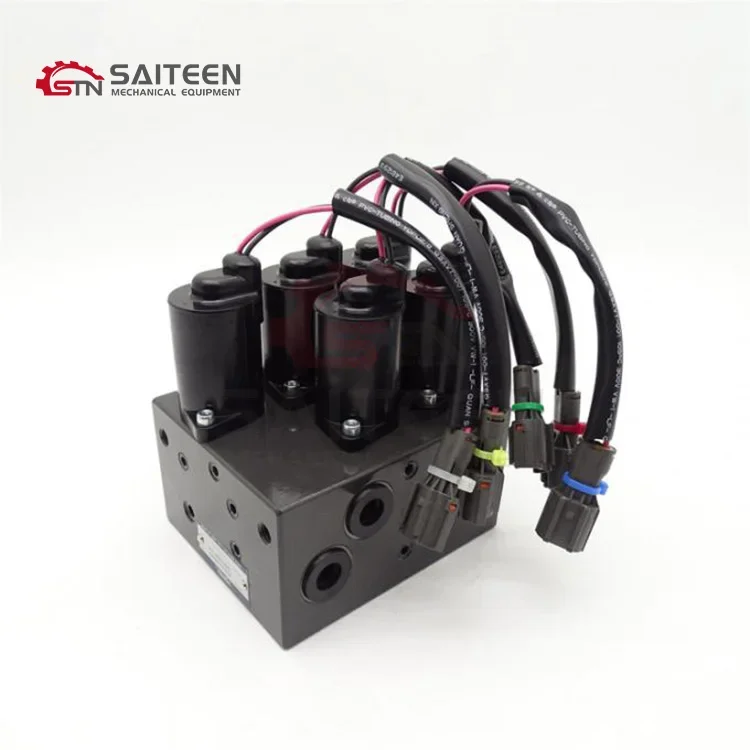 For SH210-5 Excavator Solenoid Valve Group Parts KHJ14520 Solenoid Valve KHJ14520