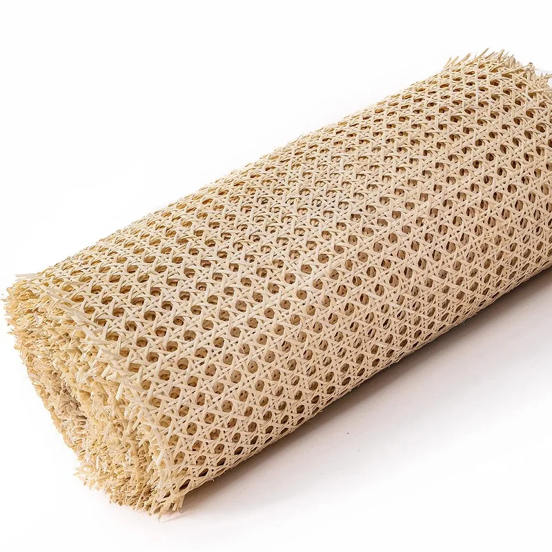 

Handmade rattan webbing and wicker crafts for furniture interior decoration