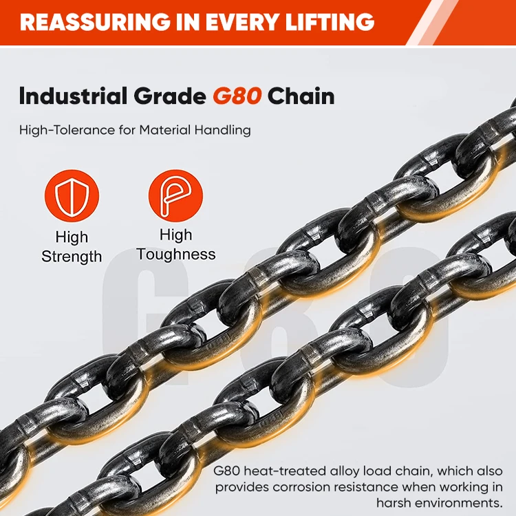 Wholesale Stainless Steel Load Chain 20 Tons Manual Chain Blocks Pulleys Hoist
