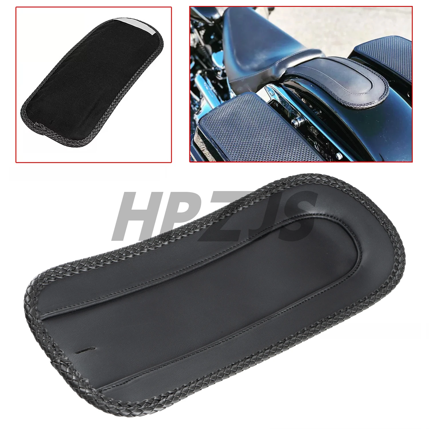 

Motorcycle PU Leather Solo Seat Rear Fender Bib For Kawasaki VN1500D Vulcan Classic 1996-2008 VN1500G Vulcan Nomad 1999-2004