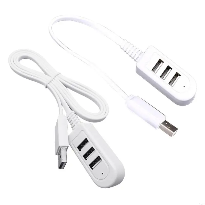 2025 New 3 USB Port Multi-function 3A Converter Extension Cable Line Expansion Multi-port Hub Data Cable Accessories