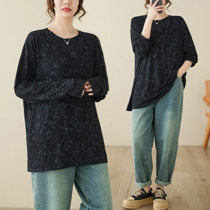 Dopasowany sweter z dzianiny, cienki, na jesień i zimę, z nadrukiem, bazowa warstwa, zapinany na guziki, damski sweter modny.