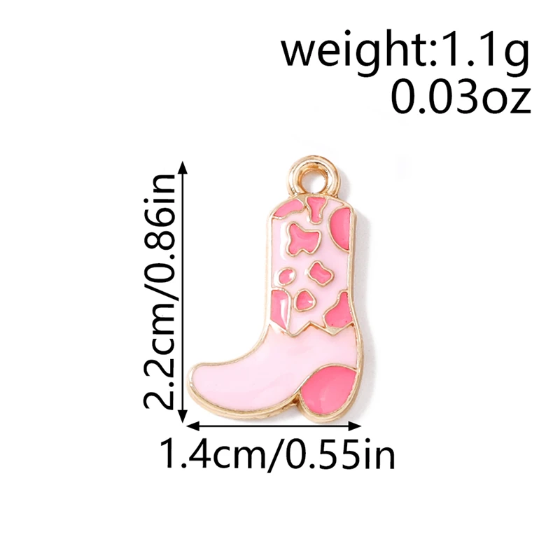10 Stück niedliche Sport-Charms, Emaille-Rugby- und Basketball-Schuh-Charms für die Schmuckherstellung, Ohrringe, Anhänger, Halsketten, DIY-Bastelzubehör – Detail 8