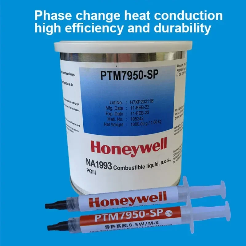 Honeywell PTM7958SP/7950SP Thermal Conductive Silicone Grease Laptop CPU Graphic Card GPU Phase-change Heat Dissipation Paste