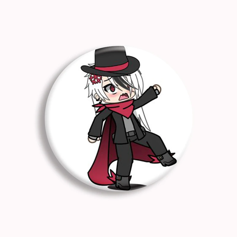 Anime Game Honkai:Star Rail Character Boothill Button Pin Cute Boothill Fanart spilla Badge per Gamer Collect Fans Gift 58mm