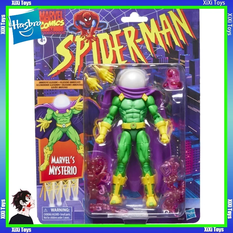 

[In-Stock] Original NEW Hasbro Legends Series Mysterio (Spider-Man) 15cm Collectible Anime Action Figure Model Gift Toys