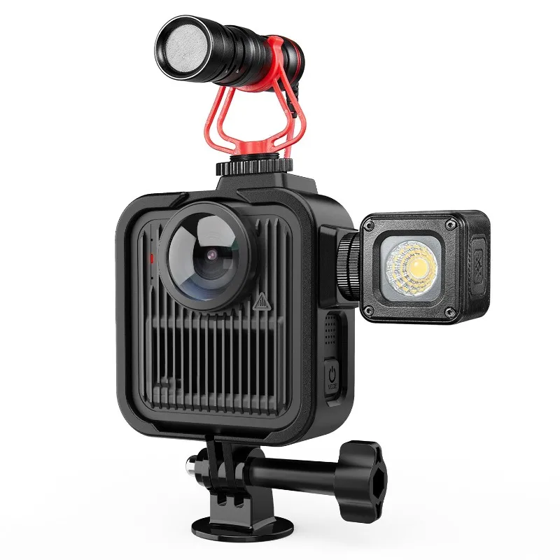 JABS-Tutup Lensa Pengganti untuk Gopro Max 2 dengan Penutup Baterai Casing Pelindung Kit Aksesori Plastik Tahan Benturan