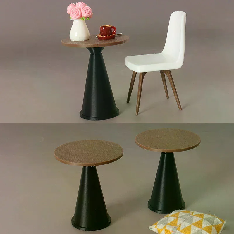 1/12 Mini sedia per casa delle bambole Modello da tavolo Casa delle bambole Mobili per soggiorno Decorazione Casa delle bambole Micro scena Puntelli da costruzione