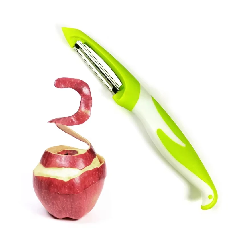 Portable peeler, scraper, kitchen and household use, stainless steel potato peeler, melon slicer