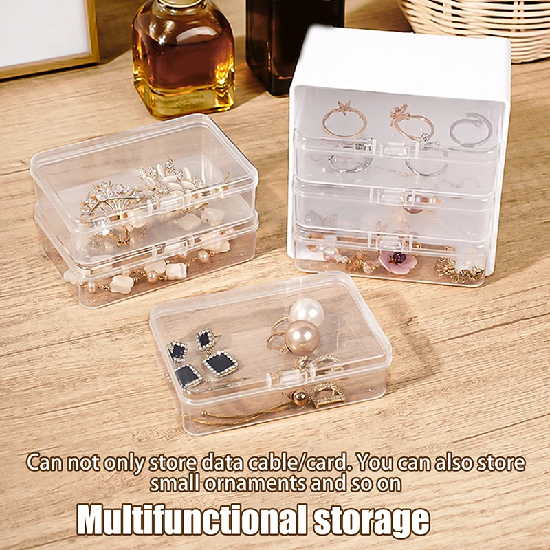 1PC Data Cable Storage Box Home Phone Charger Separate Storage Box Desktop Cable Organizer Multifunctional Storage Organizer