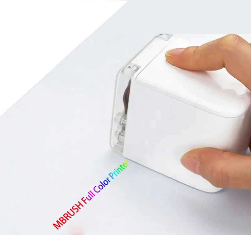 

Mbrush color printer WIFI mini Kongten iOS Android portable USB connector new mobile handheld printer