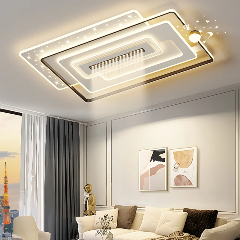 

Dimmable Ceiling Chandelier for Living Room Kitchen Hall Modern Bedroom LED Chandelier Lights Indoor Lighting Home Decor Fixture