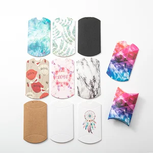 Mücevherler ve Tatlılar için kağıt Yastık Kutusu, Küçük işletme Başkanı, bir Kartın Sağlanması, Hediye Paketleme, İyilik, Toptan 10 Adet, 2 * 5.5 * 8cm 8 kutuların en çok satan kutu yapımı toptan satıştır-no. 5