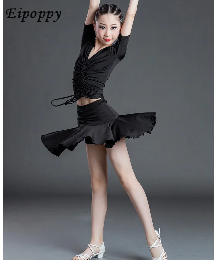 ชุดซ้อมเต้นละตินสำหรับเด็ก, ชุดแข่งแบบแยกชิ้นสำหรับฤดูร้อน