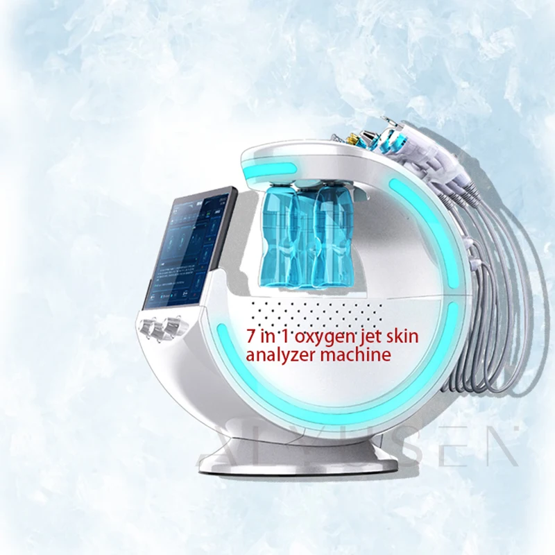 

OFAN Second generation 7 in 1 hydra hydro hydrodermabrasion peel facial smart ice blue hydrofacials beauty machine