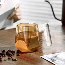 400ML Fully Automatic Coffee Stirring Cup Portable Electric Stirring Cup Office Glass Cup Milk Cocoa Self-Stirring Coffee Mug