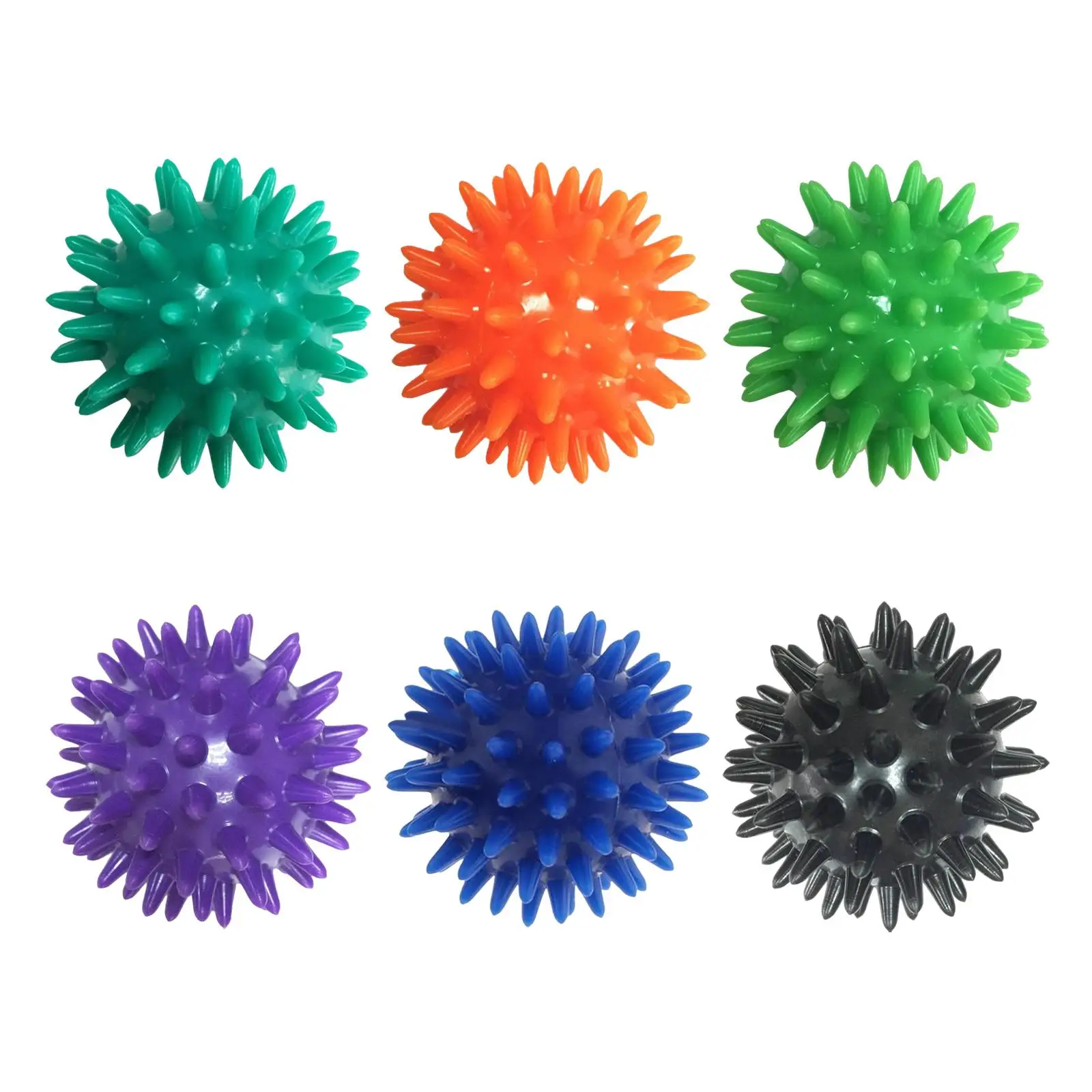 Spiked Massager Roller Foot Massage Tool Body Acupoint Relief Ball for Sensitive Areas Mini Massager for Travel