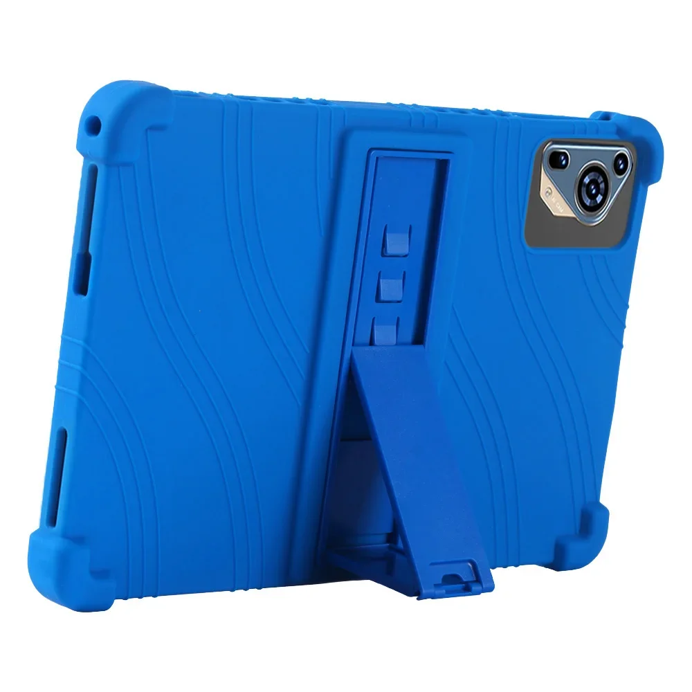 For Pad 9 Pro 10.1-inch Tablet Silicone Case Kid-friendly 4-corner Thick, shock-resistant, soft silicone with adjustable flaps