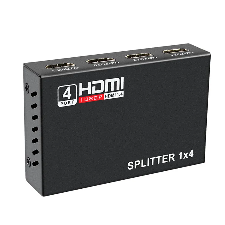 Full HD Video commutator Switcher 1 X4 Splitter