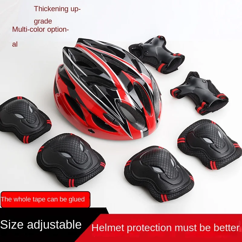 

Adult children's roller skates protective gear set helmet balance bicycle roller skating protective gear longboard skateboard