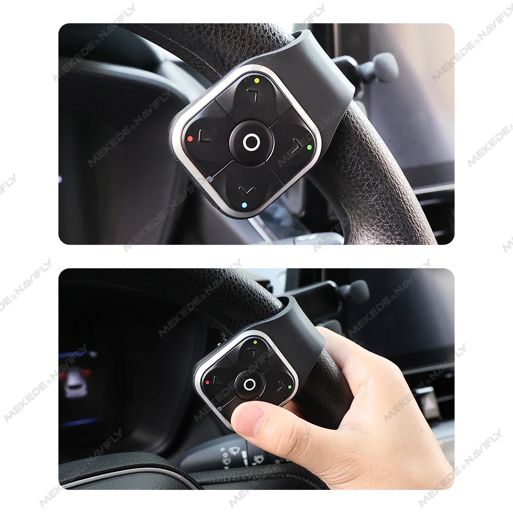 Wireless BT steering wheel control Supports all types Car Wireless steering wheel control Wrist watch SWC For Universal All Cars