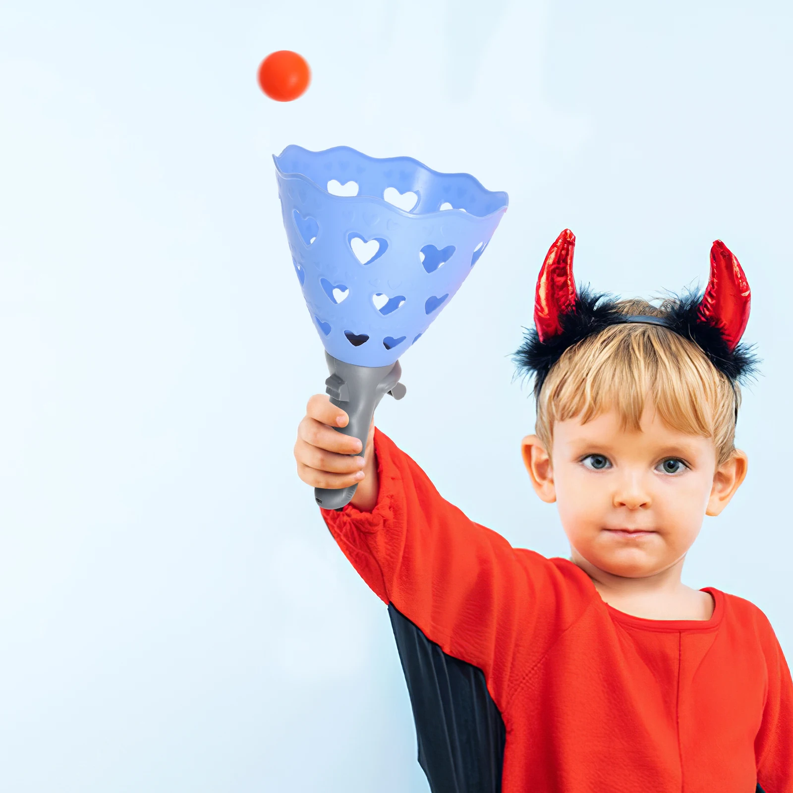 1Set Catch Ball Game Baskets Launcher Kids Birthday Gift Hand Eye Coordination Family Fun Ball Catch Launcher Children Toy