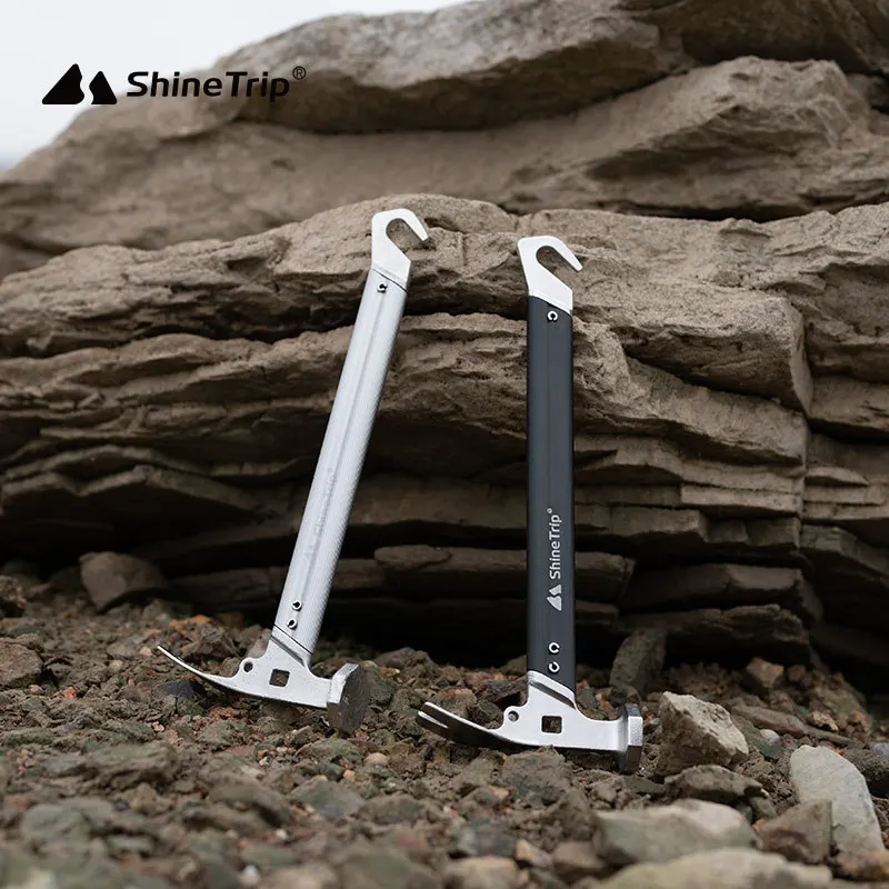 

Outdoor Tent Nail Hammer, Stainless Steel Hammer, Portable Nail Puller Equipment, Camping Hammer