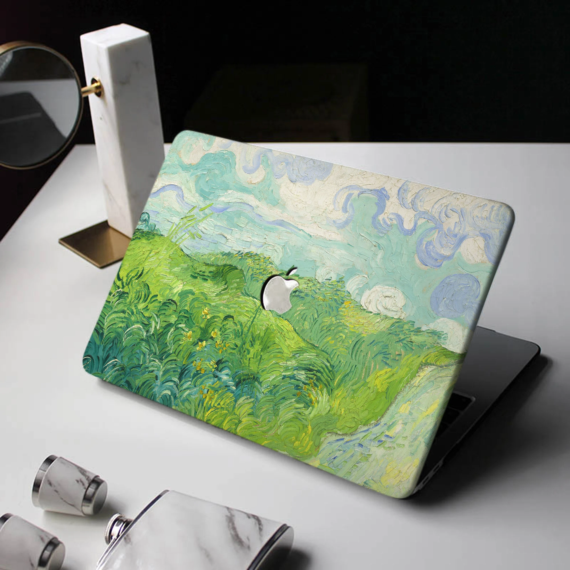 Portátil Van Gogh para Macbook Air 13 m2 A2681 A2337 A2179 A2338 m1 Chip Pro A2289 A1466 Versão Mais Recente Case do