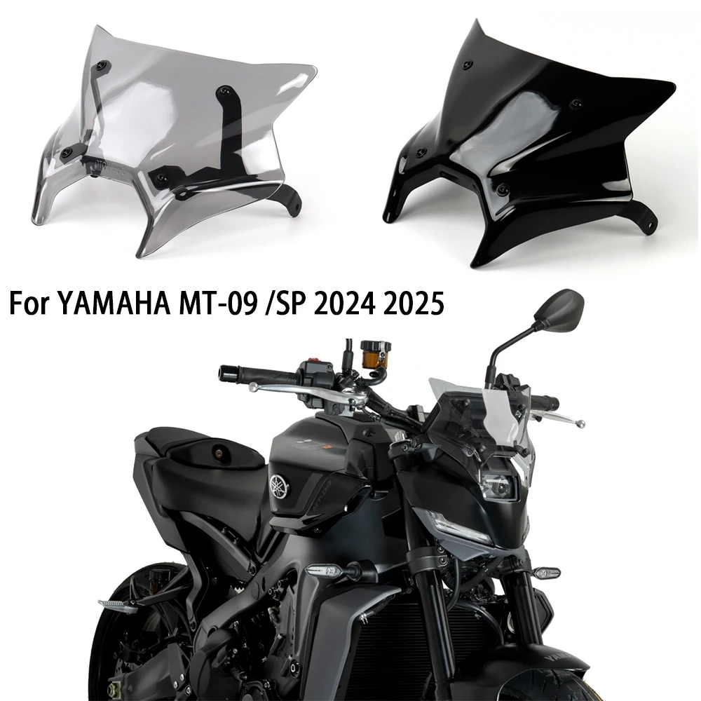 オートバイのフロントガラスサポート,ウィンドデフレクター,フェアリングロワー,ヤマハmt 09 MT-09 sp,2022,オートバイアクセサリー