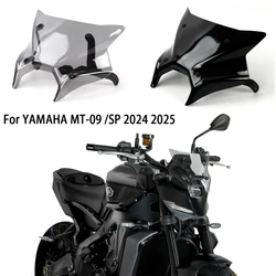 Motorcycle Accessories Windshield Front Support Windshield Wind Deflector Fairing Lower For YAMAHA MT 09 MT-09 SP 2024 2025