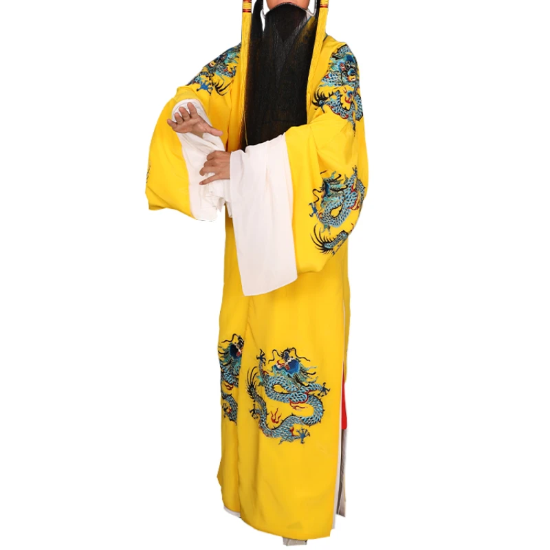 

Dragon and Phoenix , Ancient Costume Three Crying Palace Playing Golden Branch Emperor Empress Phoenix Robe Stage Costume