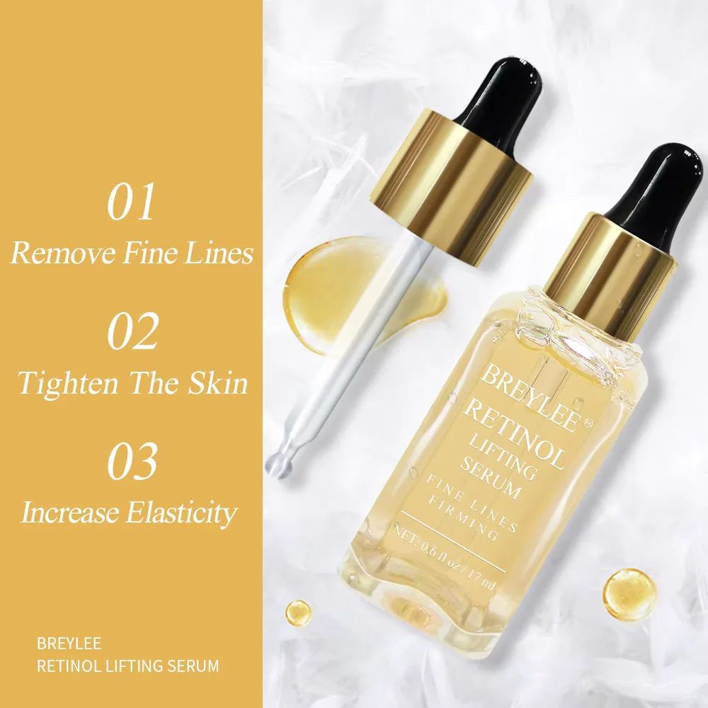 BREYLEE Bestseller Retinol Lifting Serum 17ML Aufhellende Feuchtigkeitscreme Hautpflege für Alle Hauttypen – Detail 3