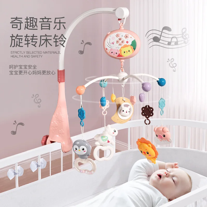 

Baby Mobile Hanger Toy Electrical Rotating Bed Bell Baby Mobile Rotator Baby Music Bed Bell Toy