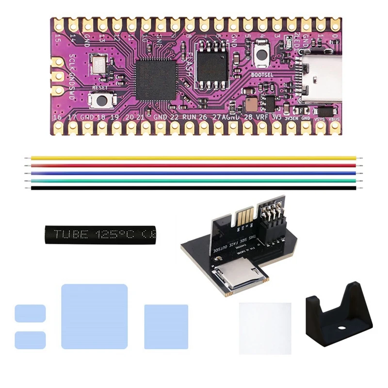 

Комплект платы Picoboot + адаптер для Raspberry Picoboot Pi Pico Board IPL, сменный модуль для консоли Gamecube