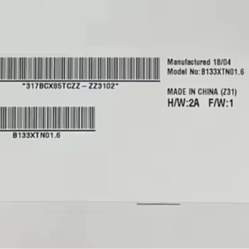

B133XTN01.6 подходит для LTN133AT32 B133XTN02.1 B133XTN01.3 N133BGE-E31 13,3 Тонкий 30-контактный разъем