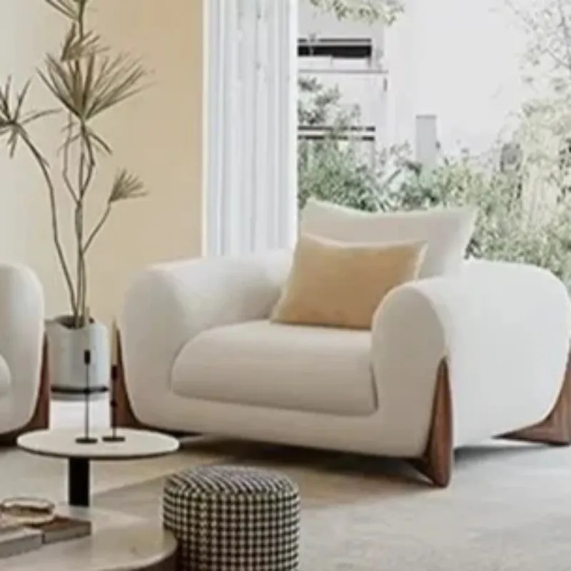 

Elegant European Sofa Backrest Loveseat Armrest Luxury Bedroom Puffs Sofa Salon Nordic Design Canape Salon De Luxe Furniture