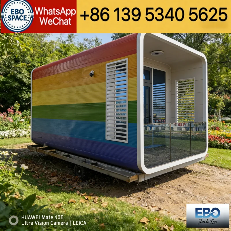 Efficient Expandable Container House Modular Structure Fast Build Suitable for Temporary Housing and Camp Applications