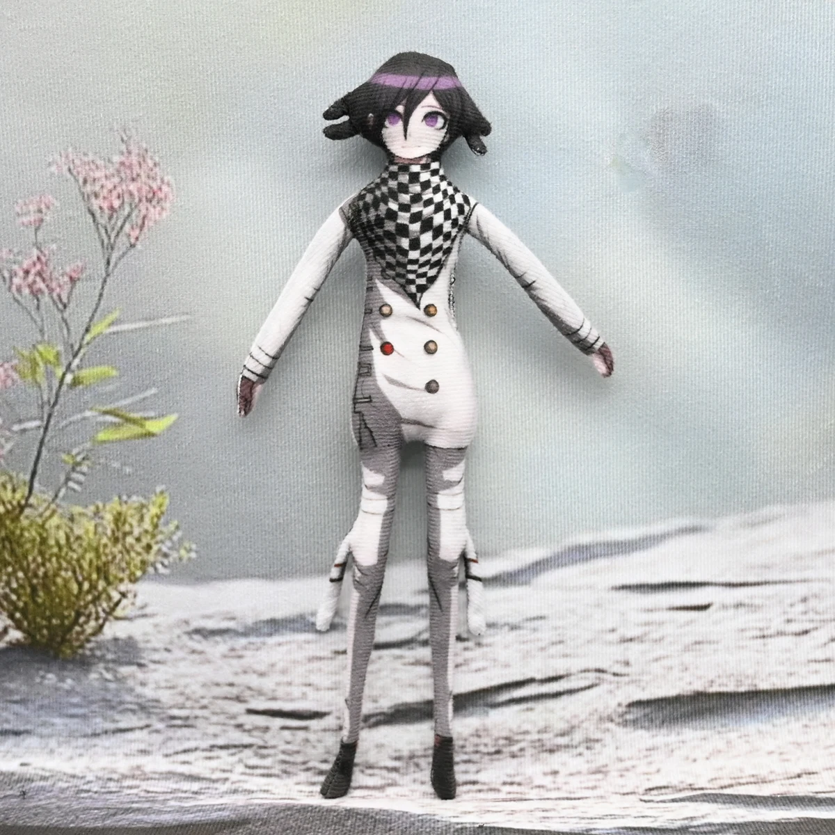 Figurine squelette en fil posable Danganronpa, poupée en peluche d'ony abstraite de bonbons, jouets pour pose mignonne