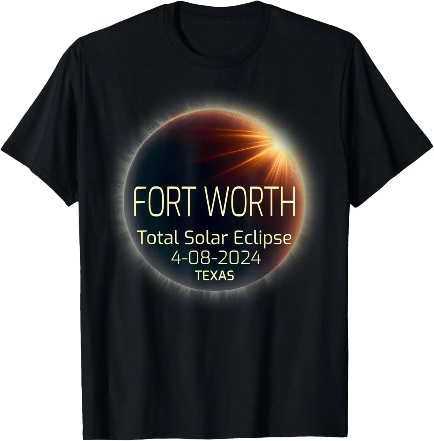 

FORT WORTH Total Solar Eclipse, апрель 8 2024, Техасский Eclipse