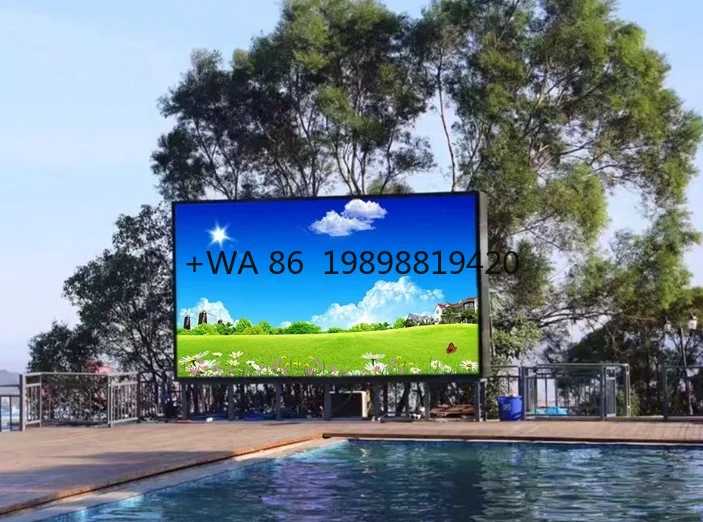 

320x160 мм 64x32 пиксельная панель рекламный светодиодный экран лучший уличный светодиодный дисплей P5 модуль