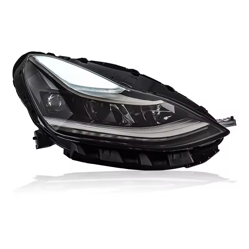 LED Headlights for Tesla Model3 ModelY Modified Daytime Running Streamer Turn Lights Headlight Assembly