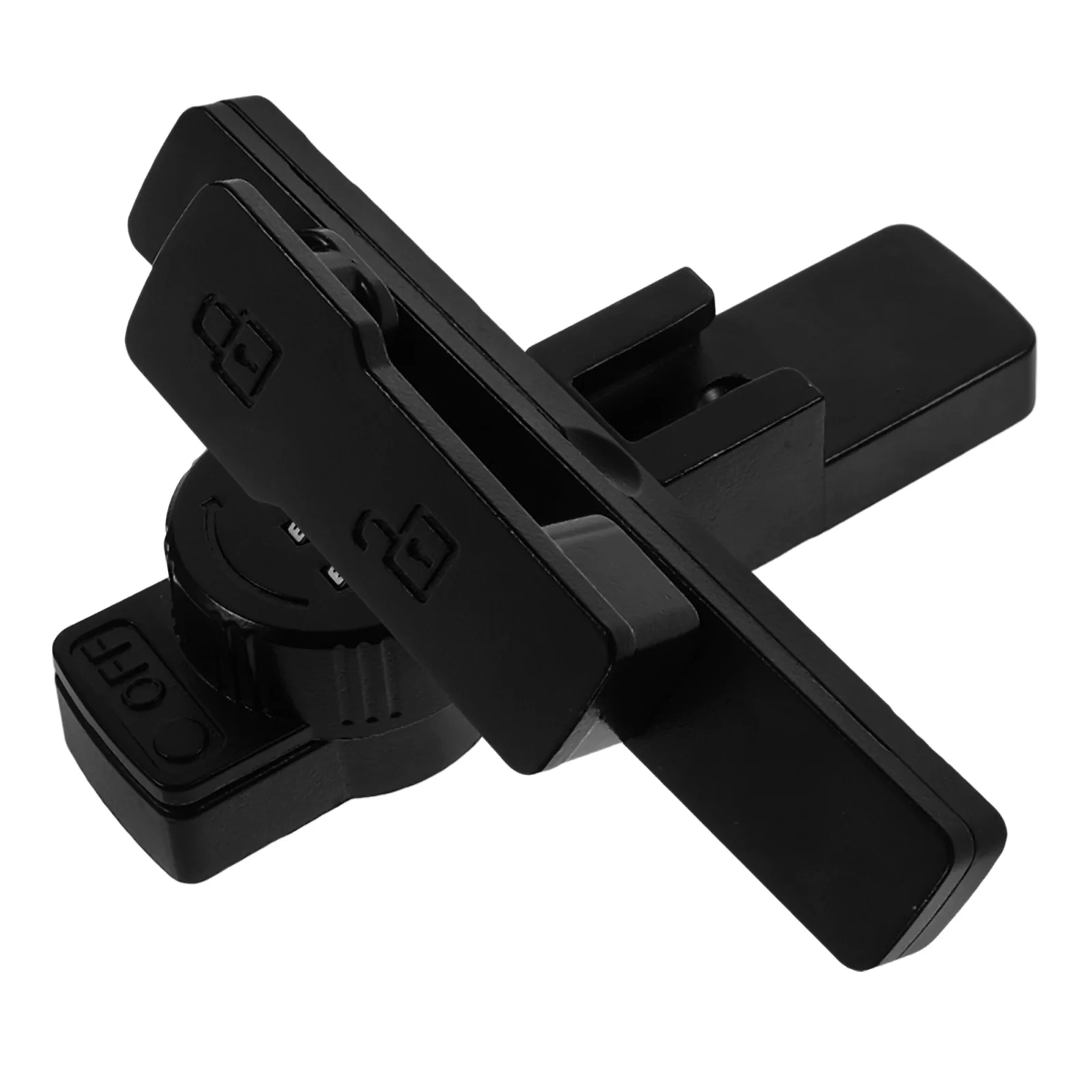 

Drawer Lock Password Anti-theft Cabinet Locks Mechanical Combination Latch Black