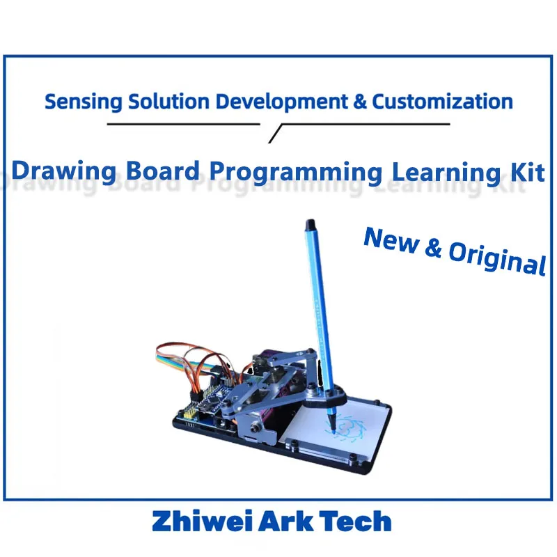 

DrawBot Robot Kit with MG90S Servo, Arduino DIY Drawing Machine for Nano, Programmable Starter Kit & App Control